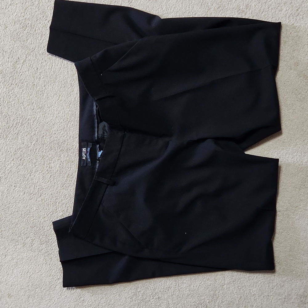 Apt. 9 Modern Fit Black Dress Pants - 10